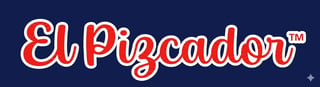 El Piscador logo with red script lettering and trademark symbol